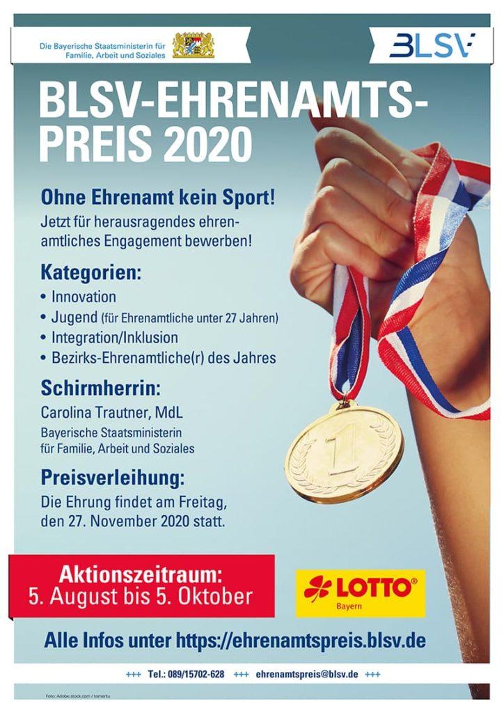 BLSV-Ehrenamtspreis 2021 - Helden gesucht