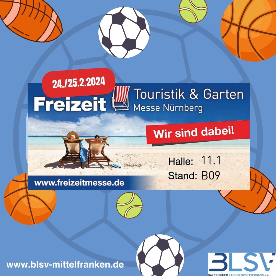 Vereine aufgepasst!! Standflächen für die Freizeitmesse 2024 zu