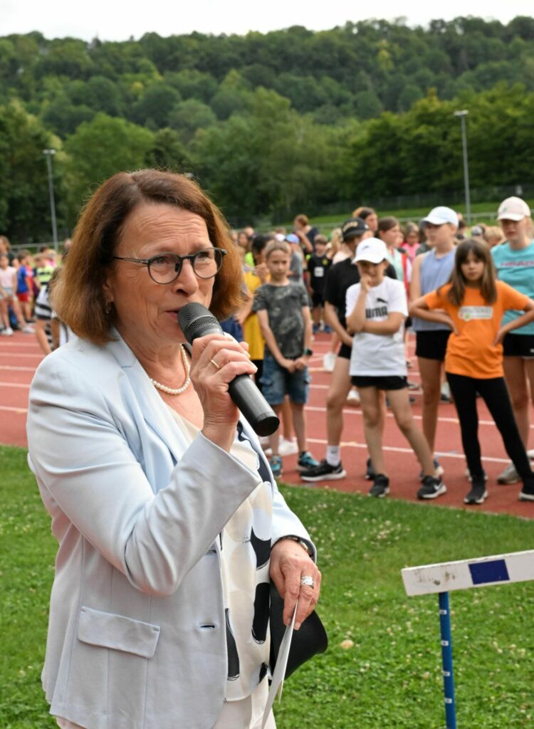 Oberbürgermeisterin und Schirmherrin Gertrud Maltz-Schwarzfischer
