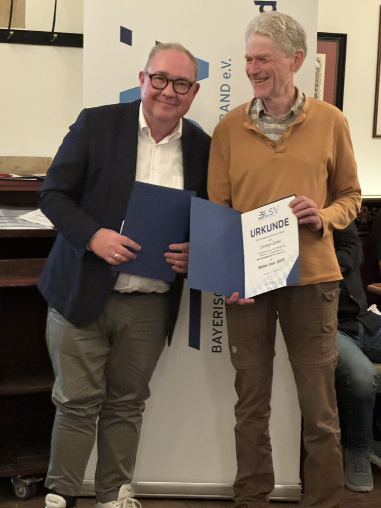 Ehrung Stille Stars 2025 BLSV-Bezirk München-Stadt