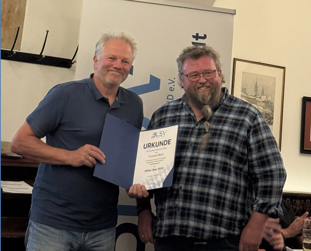 Ehrung Stille Stars 2025 BLSV-Bezirk München-Stadt