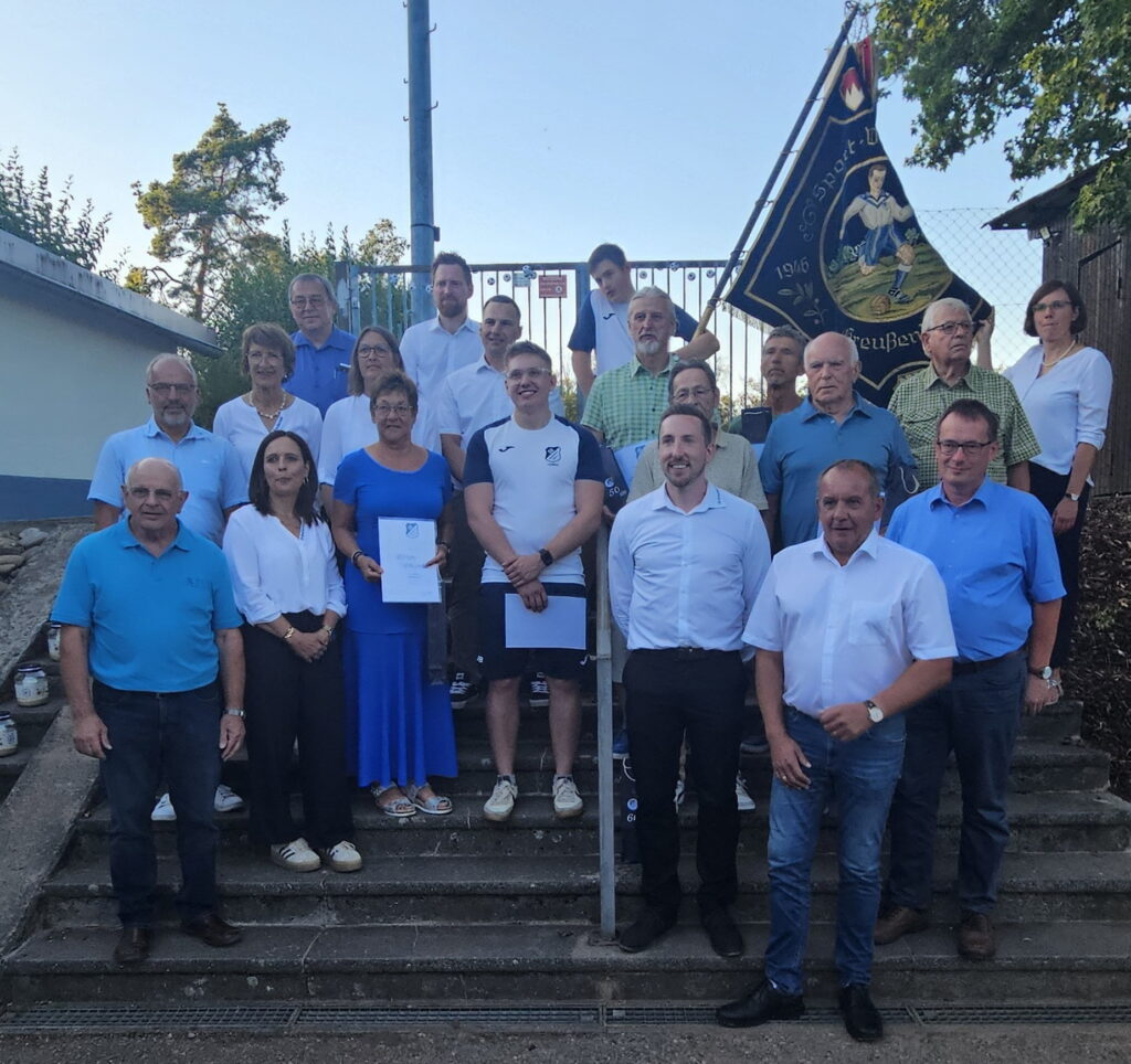 Die Vereinsführung und Funktionäre beim SV Greußenheim