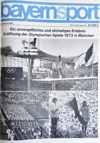 bayern­sport-Arti­kel über Olym­pia 1972 in München